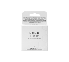 HEX Original Condoms, 3 Pack
