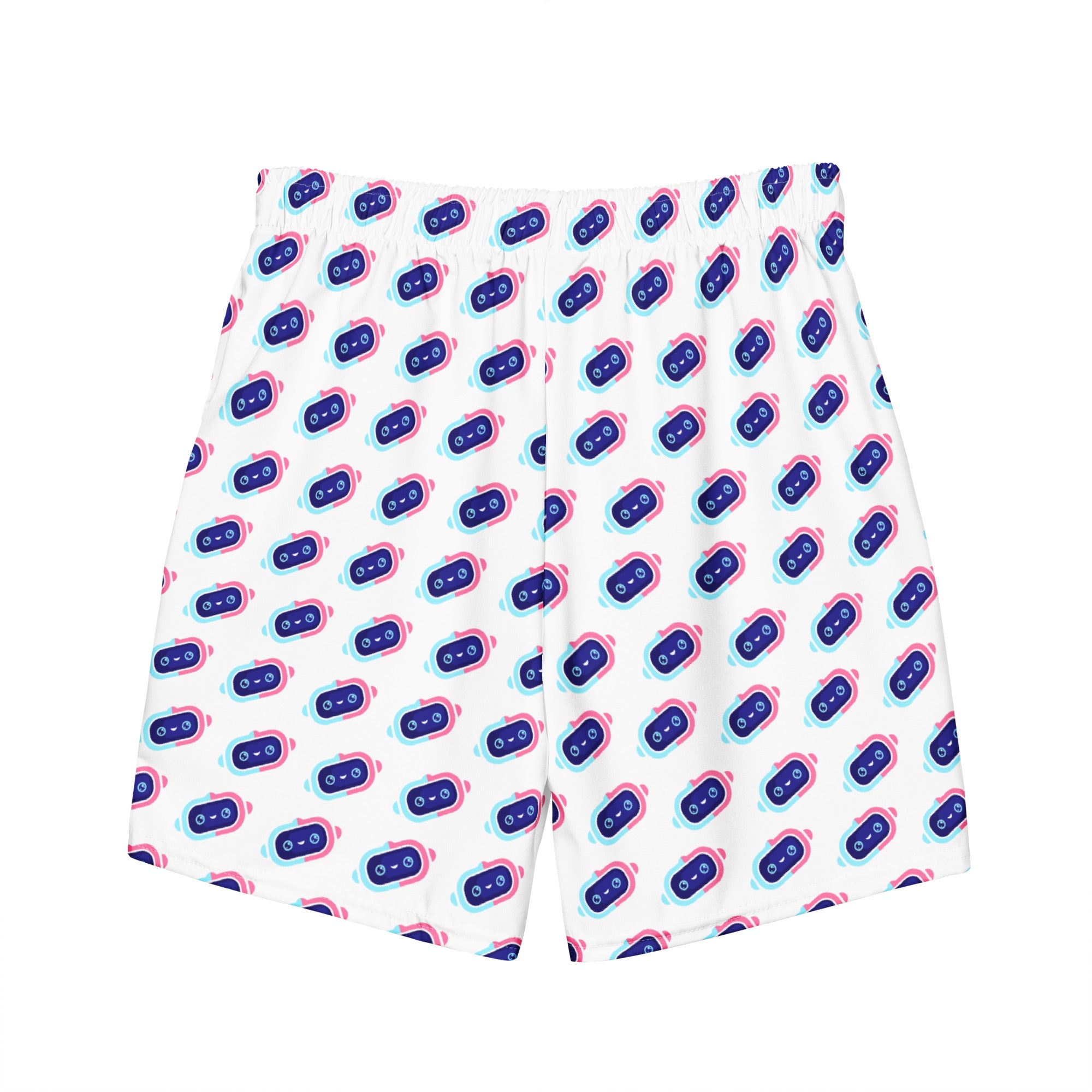 Men's Jerky White Swim Trunks