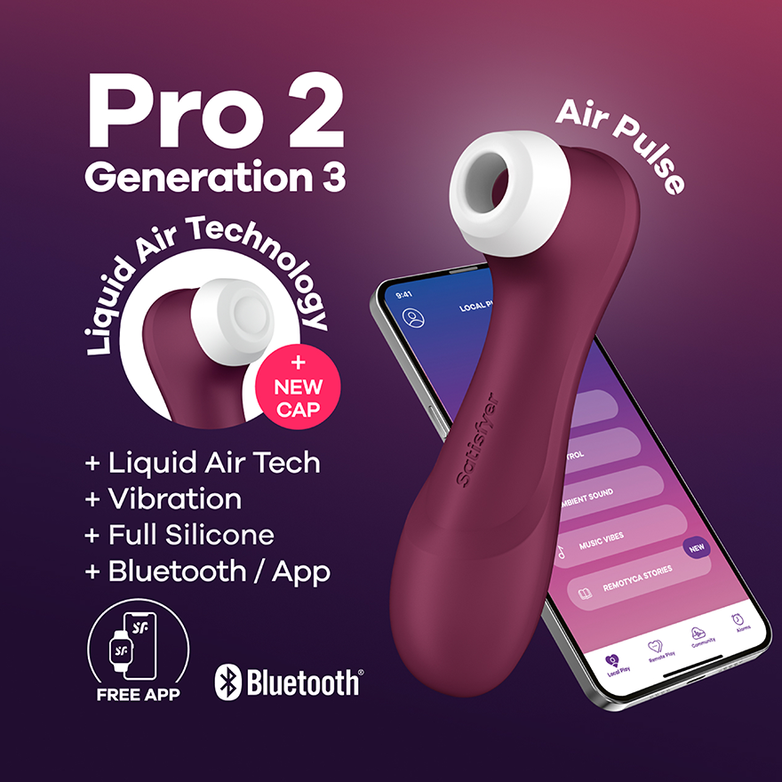 Pro 2 Generation 3 Connect App - Wine Red